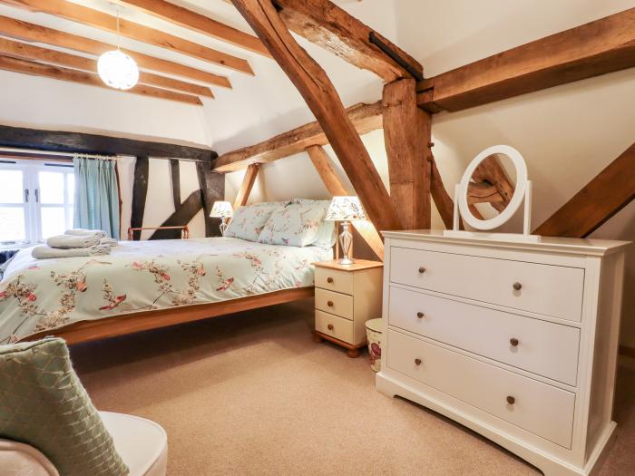 Wren Cottage in Ottinge, Kent. Barn conversion. Three bedrooms. Original features. Open-plan living.