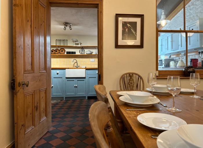 Church View in Buxton, three-bedrooms over three floors, roadside parking, open fire, pet-friendly.