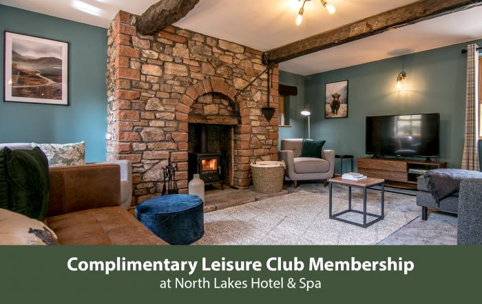 Waltons Close in Stainton, Cumbria. Large. Complimentary leisure club membership. Woodburning stove.