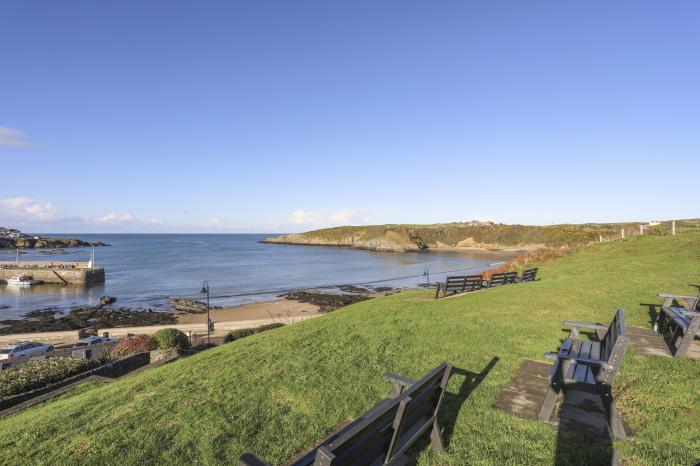 Tregynrig Bach near Cemaes Bay, Anglesey. Off-road parking. 5 bedrooms. Country location. Beach near