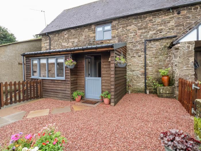 The Brewhouse, Minton, near Church Stretton, Shropshire. In an AONB. Countryside view. Electric fire