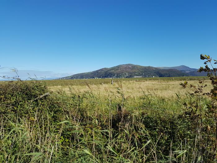 Bryn Y Mor nr Llwyngwril, Gwynedd. In National Park. Two-bedroom bungalow with sea views. Open-plan.