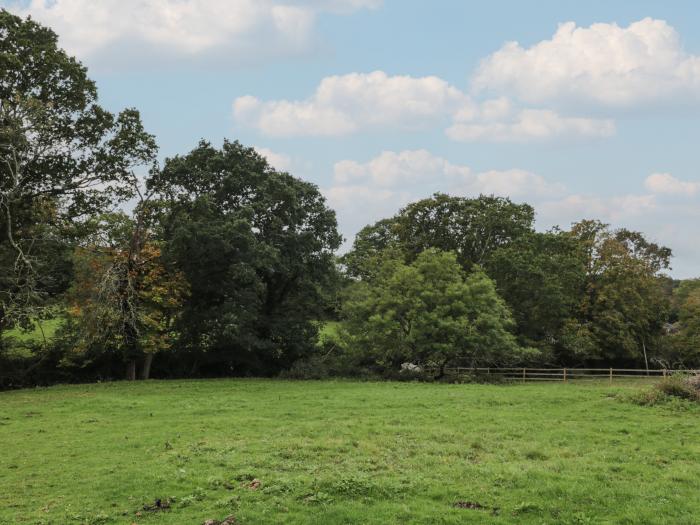 Brook Farm, rests near Ringwood, Hampshire. Four-bedroom home set rurally. Woodburning stove. Large.