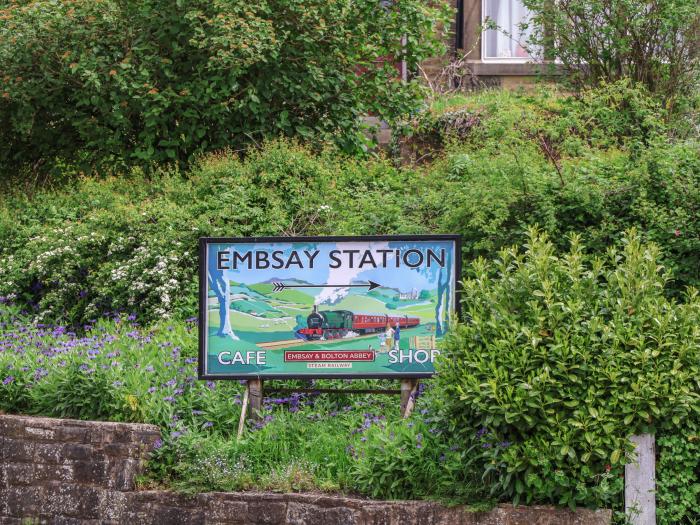 No. 4 Embsay, Embsay, North Yorkshire. Close to amenities & in National Park. Stone-fronted cottage.