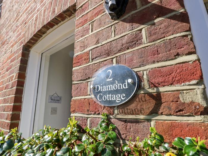 Diamond Cottage, in Freshwater, Isle of Wight. Near an AONB. Enclosed garden. Pet-free. Barbecue. TV