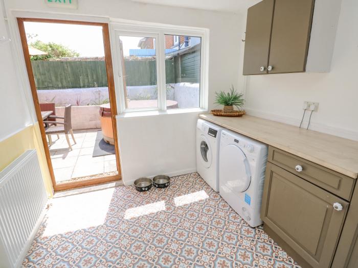 34 Station Avenue in Sandown, Isle of Wight. Pet-friendly. Near beach and amenities. Enclosed garden