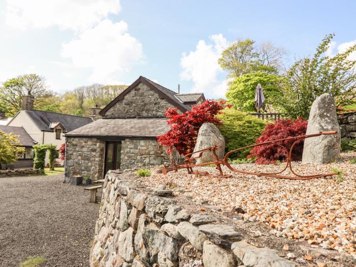 Beudy Penarddwnion near Dolgellau, in Gwynedd. Two-bedroom barn conversion, enjoying stunning views.