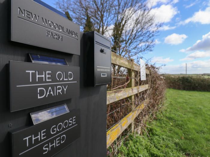 The Old Dairy, Adisham, near Wingham, Kent. Off-road parking. Canterbury. Working farm. Pets welcome