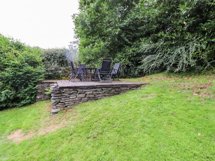 Orchard View, Grasmere, Lake District. Four bedrooms. Woodburning stove. Pet-friendly. Lawned garden