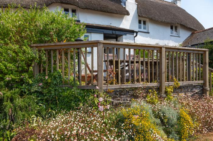 Rose Thatch, Malborough, Devon. Countryside, Near a National Park, Woodburning Stove, Cottage, Patio