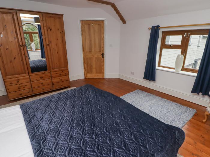 Hafan Dawel, is near Newcastle Emlyn, Pembrokeshire. Four-bedroom home with games room. Rural. Pets.