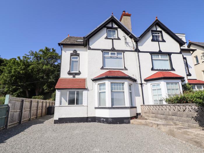 Lodestar, Deganwy, Conwy. Five-bedroom home, with enclosed courtyard and private driveway. Sea views
