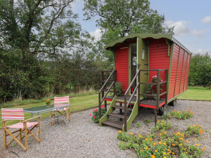 Tilly Gypsy-style Caravan Hut, Llangorse, Powys