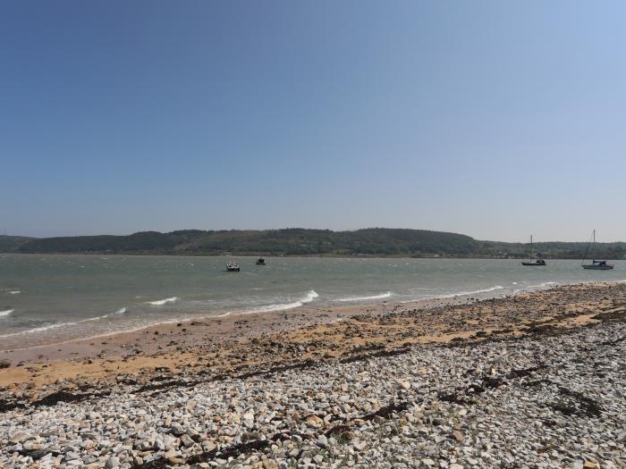 Frongoch Cottage near Pentraeth, Anglesey. Two-bedroom cottage enjoying sea views. Woodburning stove