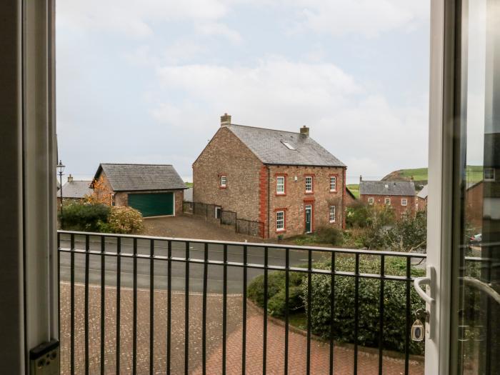 Fell Haven in St Bees, Cumbria. First-floor apartment. Sea views. Beach within two miles. Dishwasher
