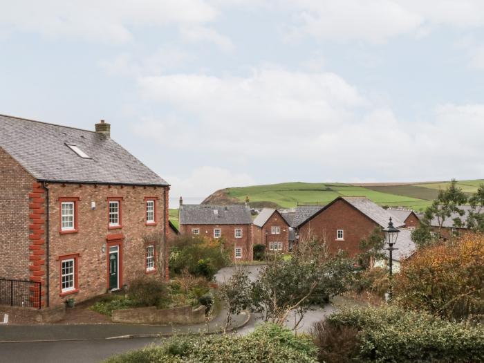 Fell Haven in St Bees, Cumbria. First-floor apartment. Sea views. Beach within two miles. Dishwasher