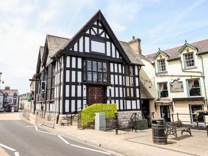 The Old Bank, Corwen, Denbighshire, 3 bed, original features, in AONB, close to amenities and river,