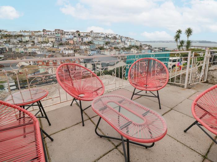 11 North View in Brixham, Devon. Three-bedroom home with sea views. Near amenities and beach. Family