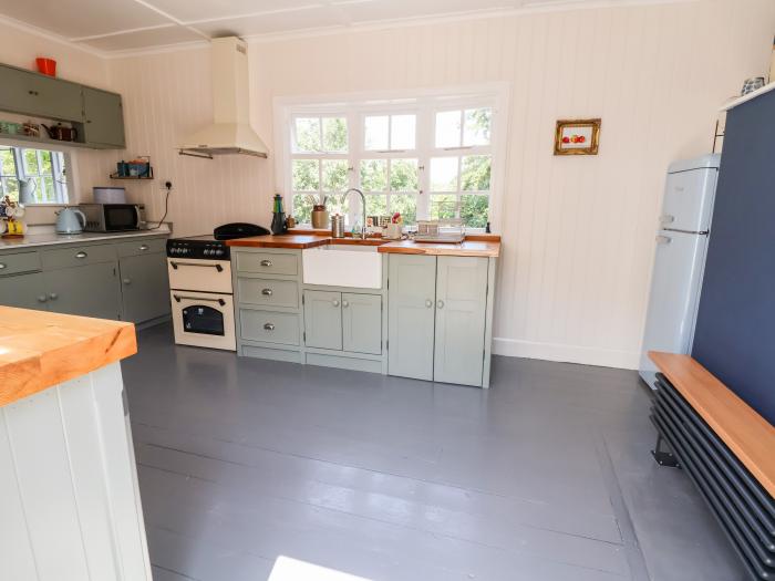 Melbecks near Abergele, Conwy. Wooden house. Original features. Sea views. 2-bed. Woodburning stove.