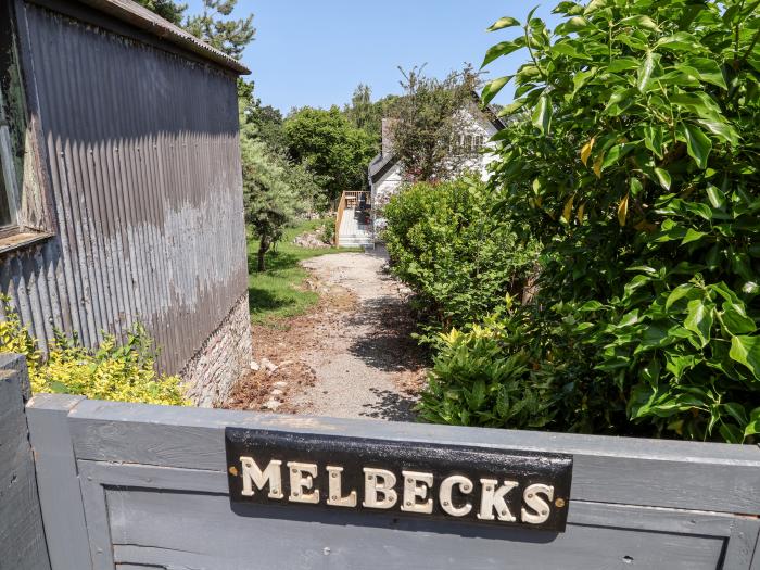 Melbecks near Abergele, Conwy. Wooden house. Original features. Sea views. 2-bed. Woodburning stove.