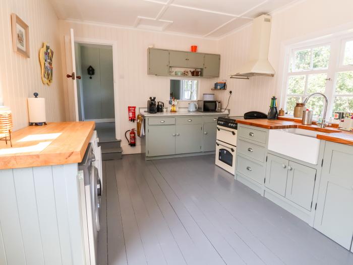 Melbecks near Abergele, Conwy. Wooden house. Original features. Sea views. 2-bed. Woodburning stove.