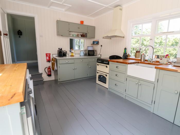 Melbecks near Abergele, Conwy. Wooden house. Original features. Sea views. 2-bed. Woodburning stove.