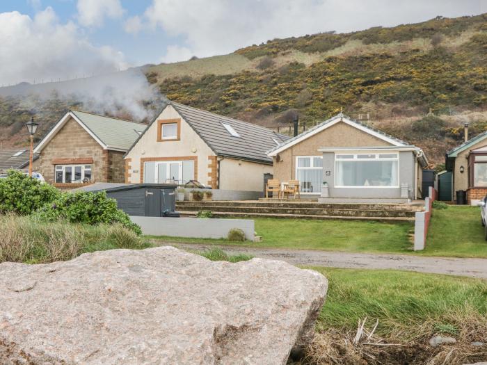 The Chalet is near Egremont, Cumbria. Single-storey chalet, overlooking Isle of Man. Pet-free. Rural