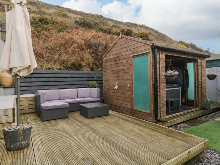 The Chalet is near Egremont, Cumbria. Single-storey chalet, overlooking Isle of Man. Pet-free. Rural