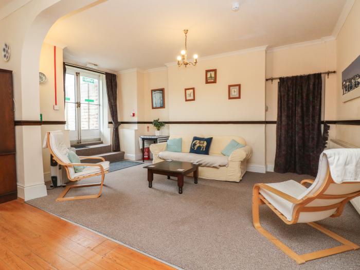 Beaufort House rests in Ilfracombe, Devon sleeping 20 guests in nine bedrooms. Two pets, parking, TV