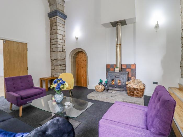 St Michael on the Hill, Rossendale, Lancashire. Five-bedroom, converted church with gym & games room