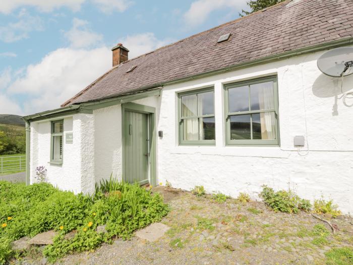 High Auchenbrack, is near Moniaive, Dumfries and Galloway. Two-bedroom, traditional cottage. Garden.