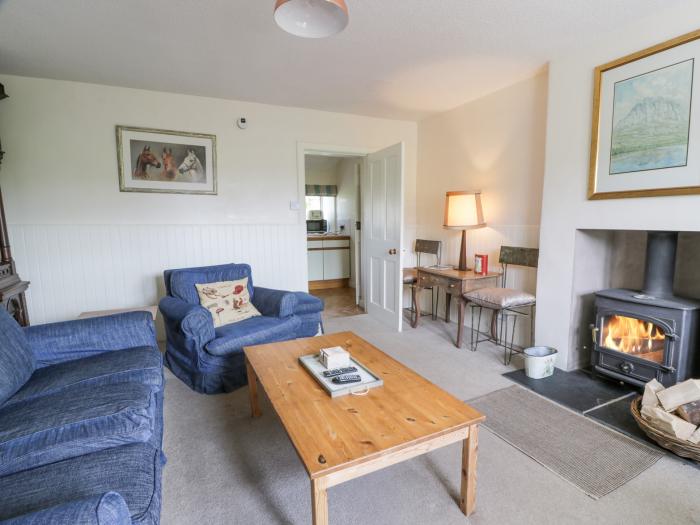 High Auchenbrack, is near Moniaive, Dumfries and Galloway. Two-bedroom, traditional cottage. Garden.