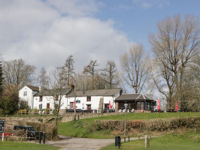 Aqueduct Cottage in Llanover, Monmouthshire. Pet-friendly. Enclosed garden. Woodburning stove. WiFi.