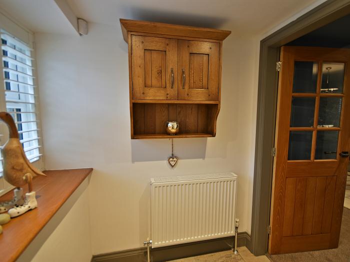 43 Waddow View is in Waddington, near Clitheroe in Lancashire, woodburning stove, roadside parking,