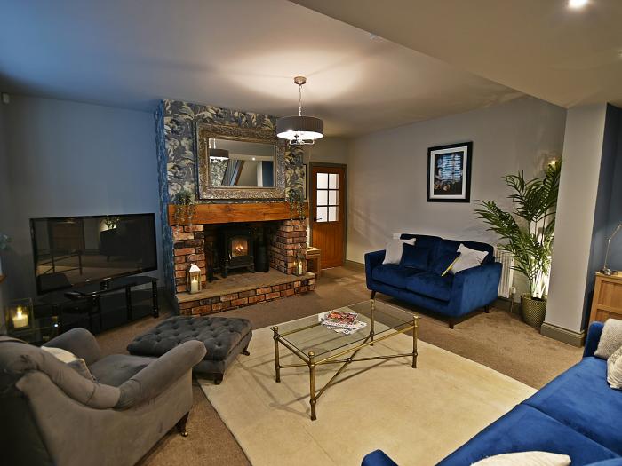43 Waddow View is in Waddington, near Clitheroe in Lancashire, woodburning stove, roadside parking,