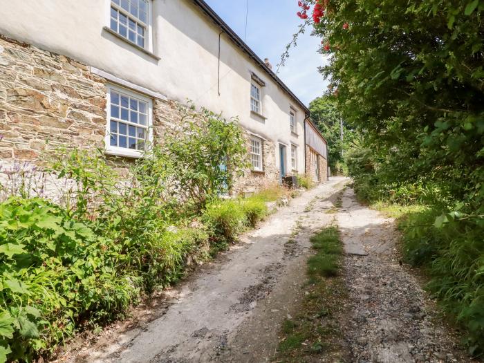 Greenbank, Perranporth, Cornwall. Three-bedroom cottage with rural views. EV charging point. Stylish