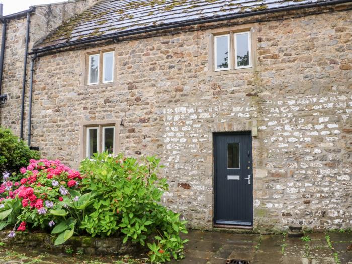 Jasmine Cottage near Richmond, in North Yorkshire. Three-bedroom cottage, with pet-friendly garden.