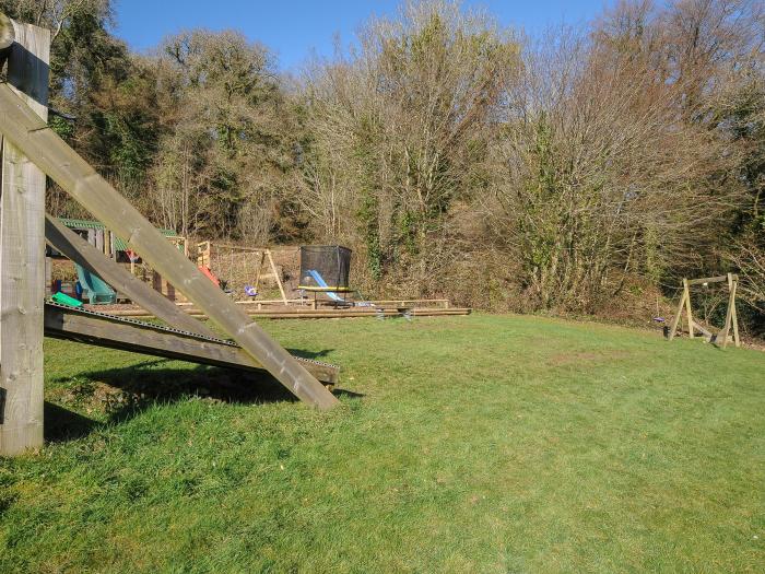Heligan, St Breward, Cornwall, Lodge, Open-plan living area, communal facilities, rural area, family