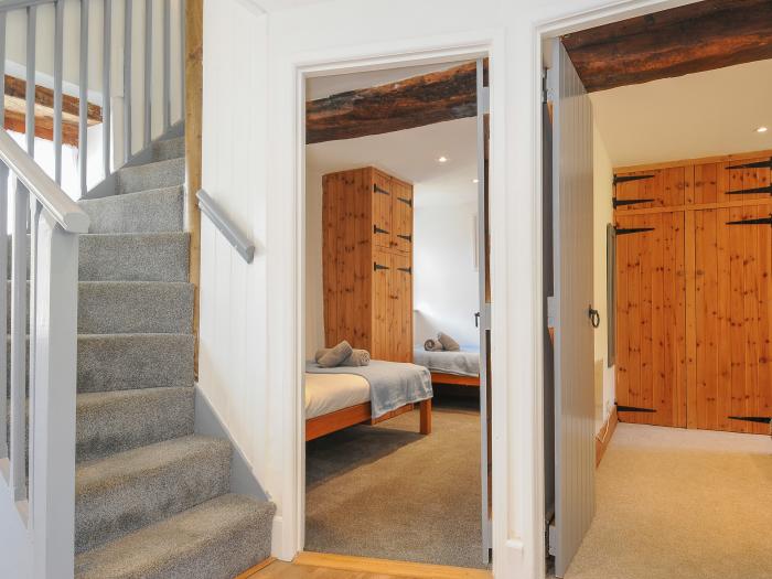 Mill House, in Lostwithiel near Pelynt, Cornwall, off-road parking, pet-friendly, on a working farm.