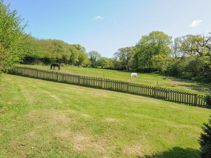 Mill House, in Lostwithiel near Pelynt, Cornwall, off-road parking, pet-friendly, on a working farm.