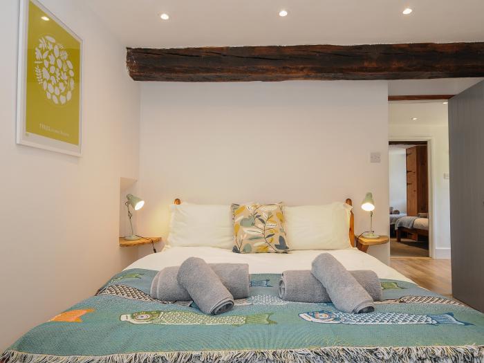 Mill House, in Lostwithiel near Pelynt, Cornwall, off-road parking, pet-friendly, on a working farm.