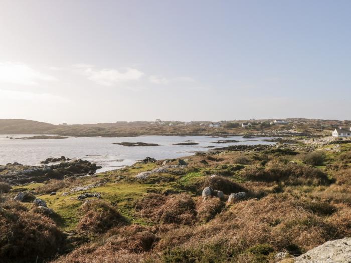 Baile Na Cille, Lettermullen, County Galway, dog-friendly, woodburning stoves, sea views and parking