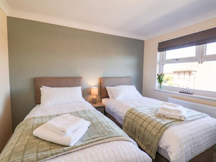 Prestella in Filey, North Yorkshire. Close to amenities and beach, family and pet-friendly. Stylish.