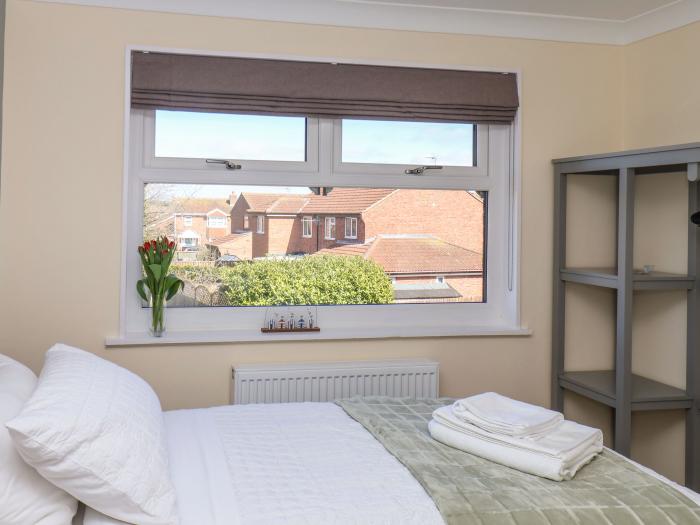 Prestella in Filey, North Yorkshire. Close to amenities and beach, family and pet-friendly. Stylish.