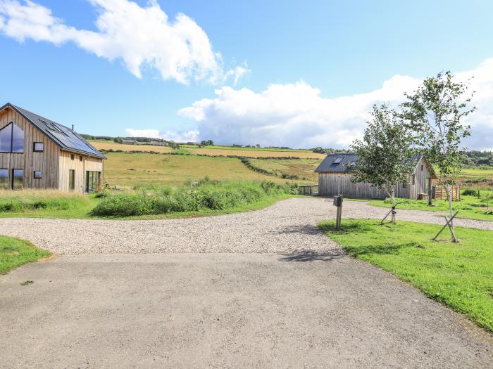 Easter Blervie, rests near Forres, Moray. One-bedroom, eco-friendly lodge. Ideal for couples. Rural.