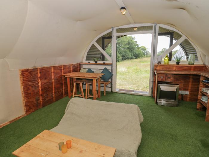 The Pyg Sty, Bangor, Gwynedd, North Wales, Glamorous camping yurt in the beautiful Welsh countryside