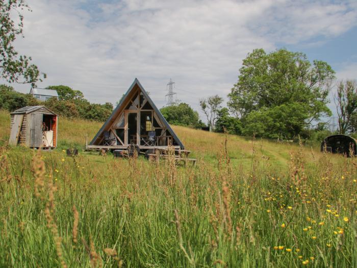 The Triangle, Bangor, Gwynedd, North Wales, A quirky holiday lodge resting in beautiful countryside.