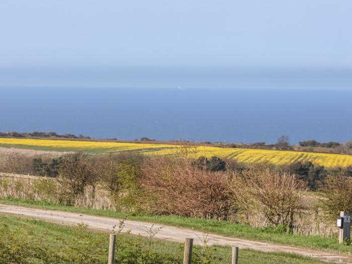 Meadowfield House in Lythe, in North Yorkshire. Contemporary home with sea views and close to beach.