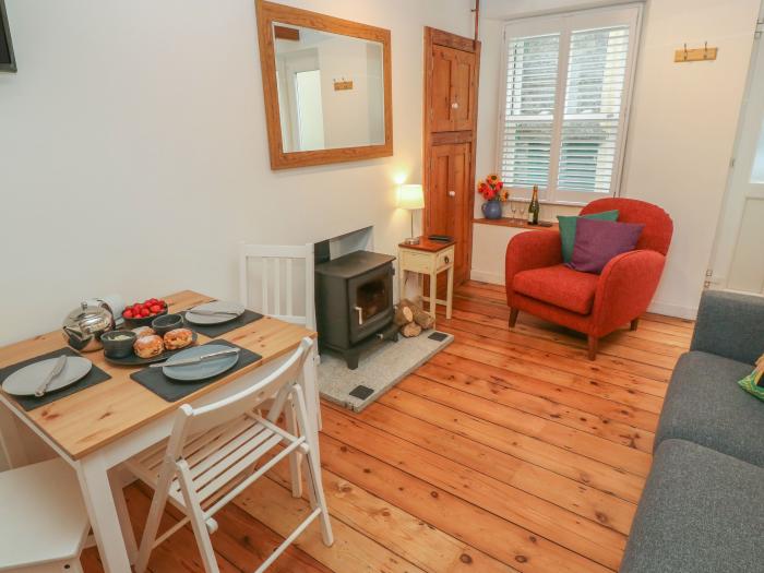 Bodillys Cottage, Newlyn, Cornwall. Two-bedroom, fisherman's cottage with woodburning stove.