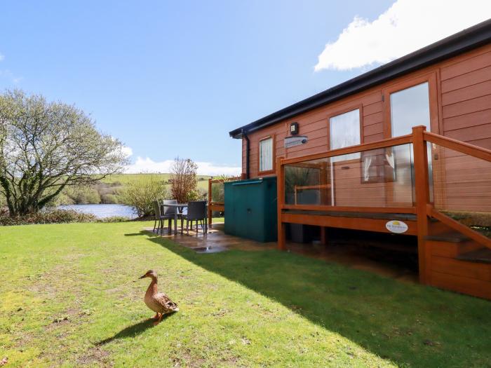 Lake View 10 on Par Sands Park, Cornwall. Dog-friendly, beach nearby, on-site swimming pool, parking